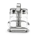 Ménage - 2 pièces - Acier inoxydable/verre - H 12 cm - G-Line GL-171260 €3.49 Verseurs d'huile et de vinaigre