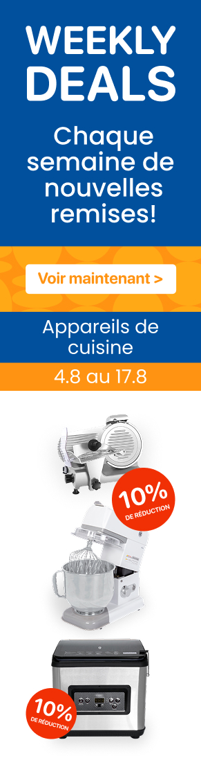 Chaque semaine, de nouvelles offres - chez Horeca World !