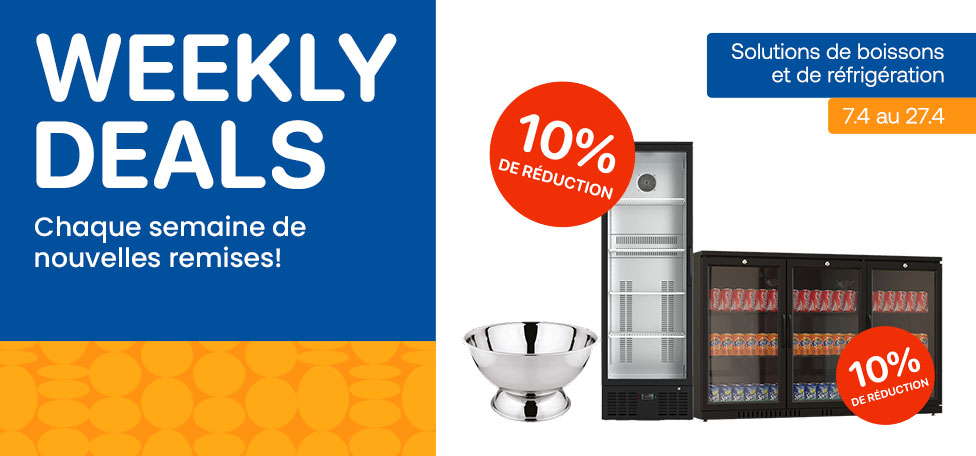 Weekly Deals - chez Horeca World!