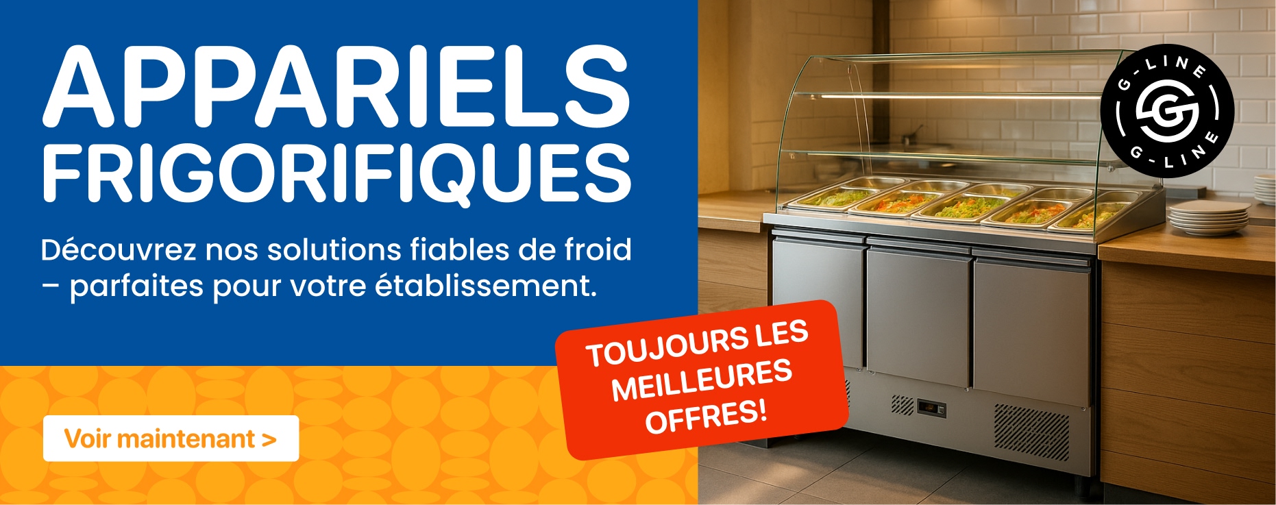 Toujours les meilleures offres pour des réfrigérateurs et congélateurs fiables – chez Horeca World.