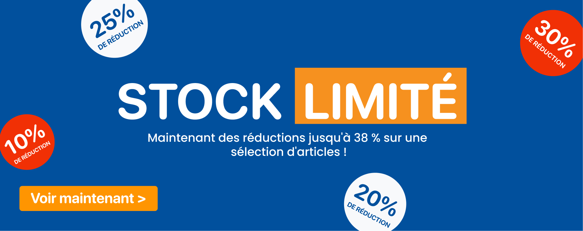 STOCK LIMITÉ – chez Horeca World.
